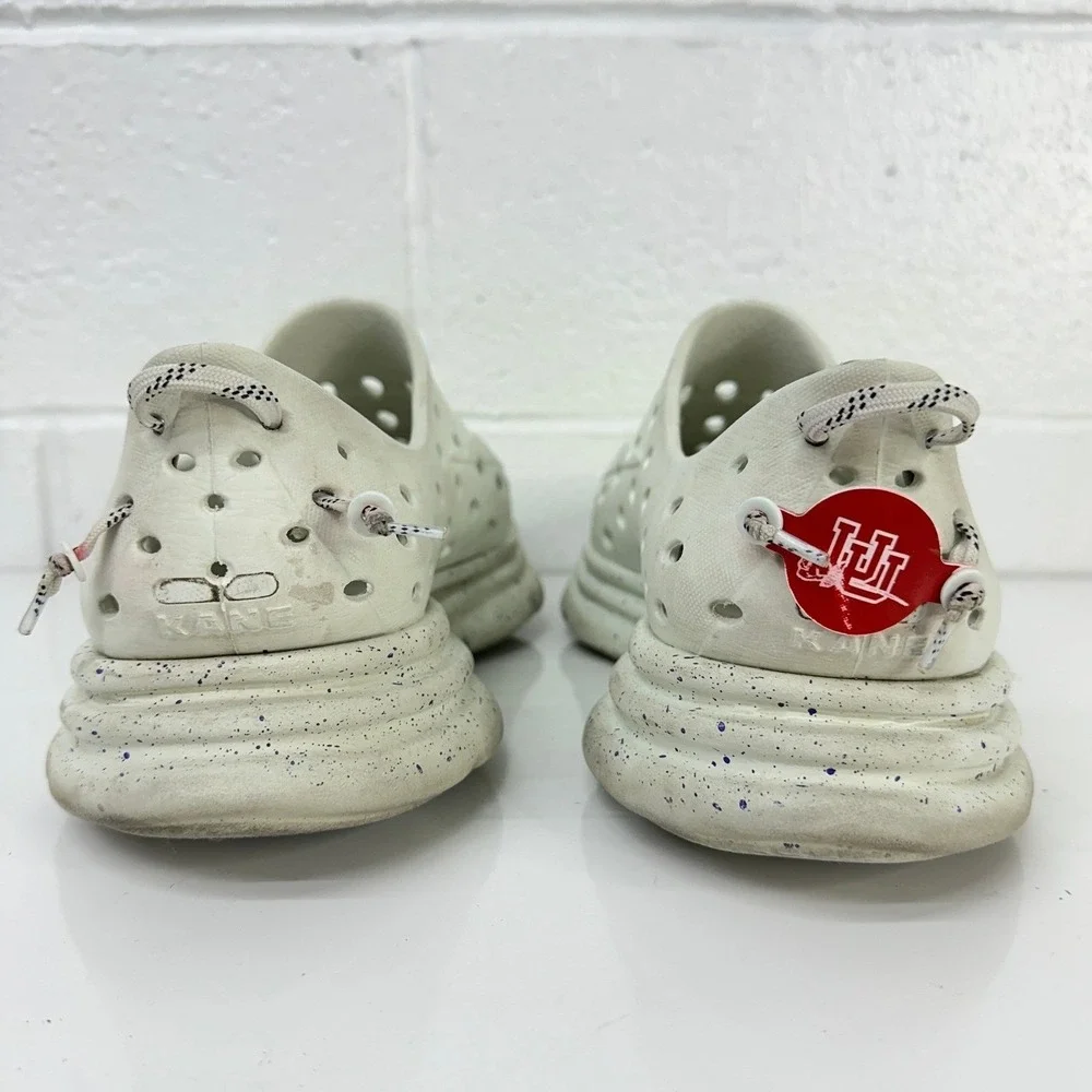 Kane Revive Recovery Shoes White Speckled Slip‎ On / Men's Size 14